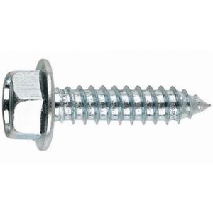 Surub pentru tabla, 4.8x32, profil autofiletant, cap hexagonal SW8, DIN 6928, ZA, 100 piese/pachet